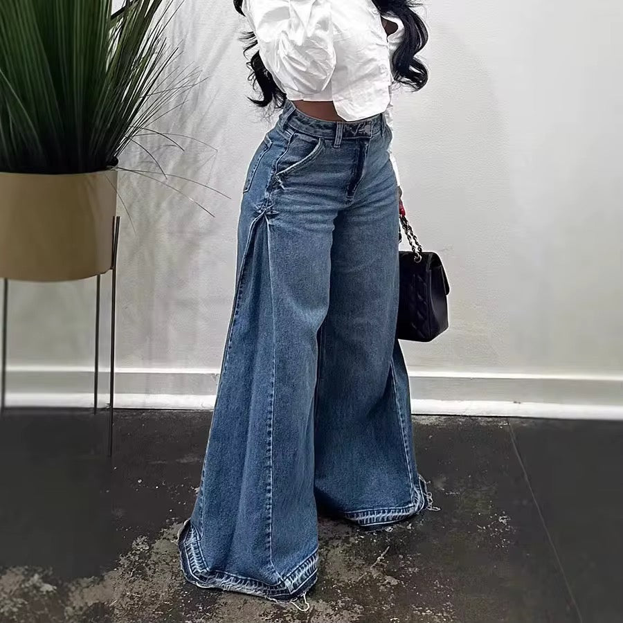Shanice signature wide leg jeans