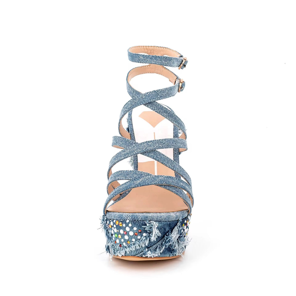 Tanisha crystal Platform Heels