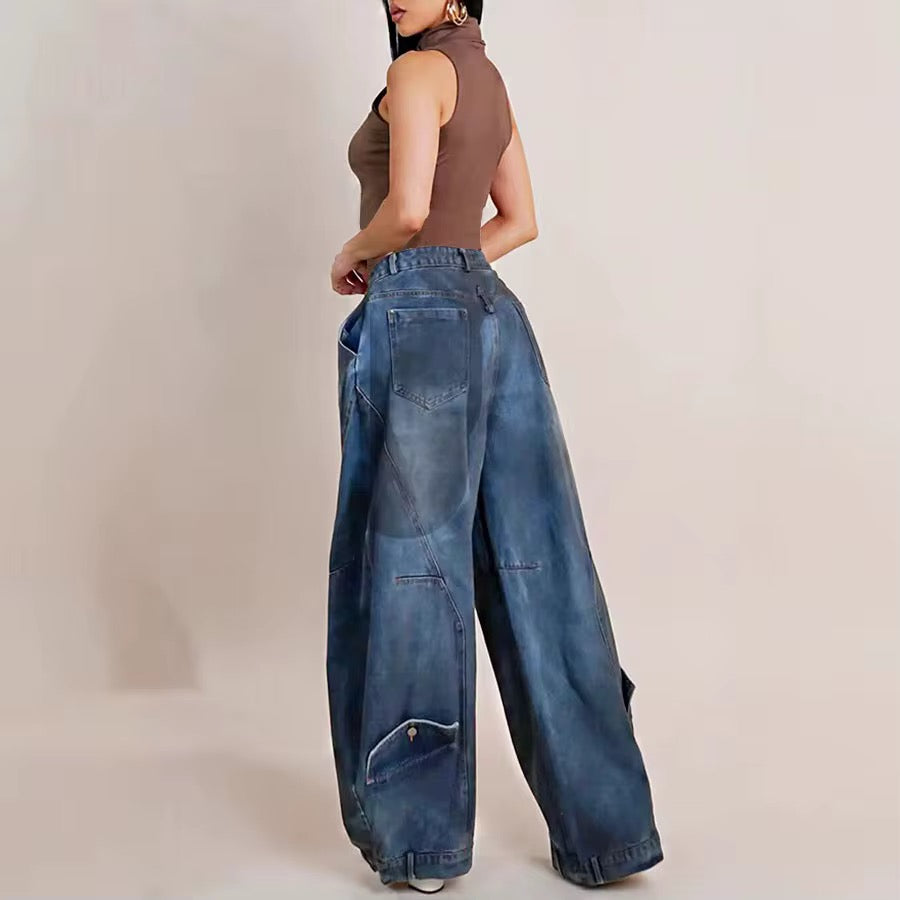 Monica wide leg jeans
