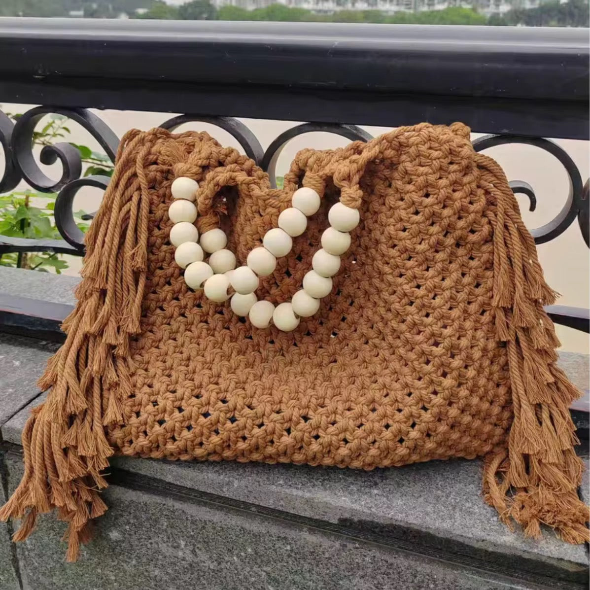 Very Unique Crochet handbag